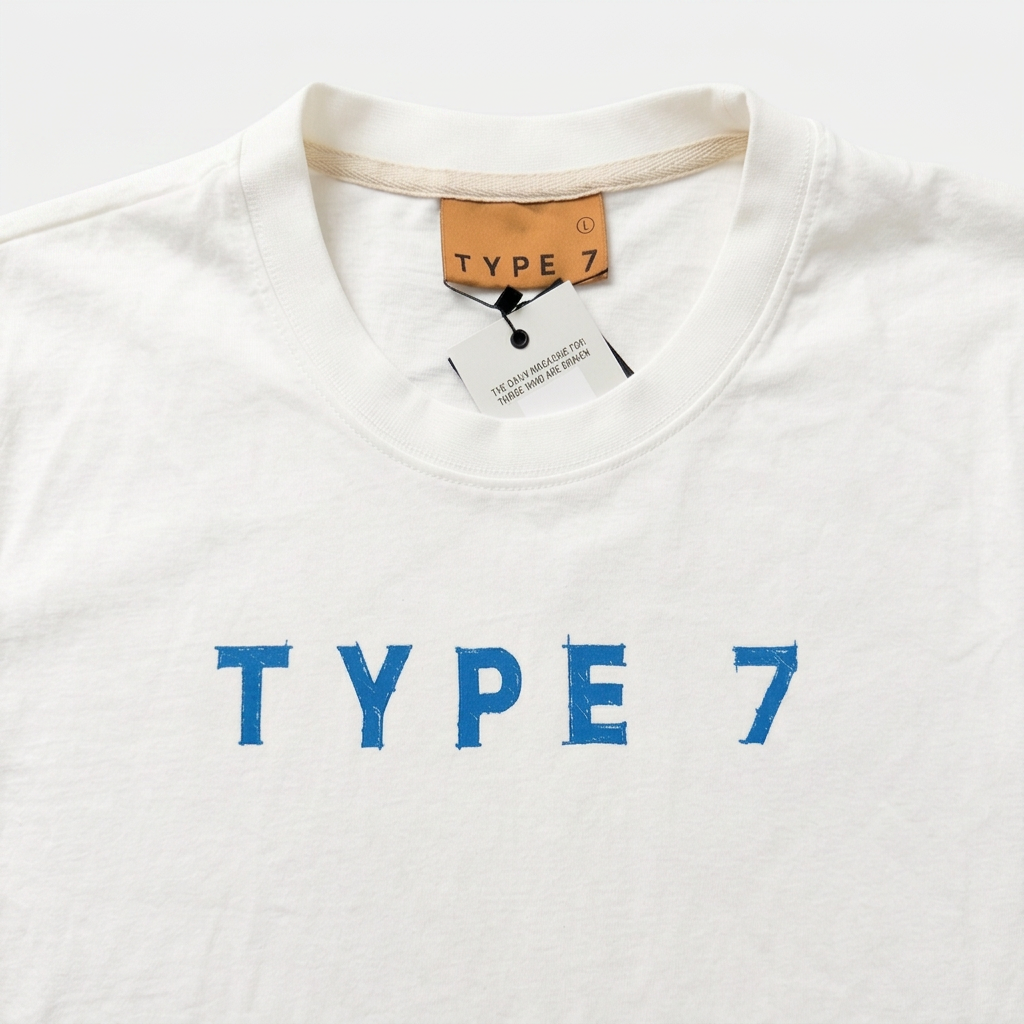 Super Flea Market+Type 7 (Porsche)+white_blue graphic t-shirt+Brand donation+thumbnail2